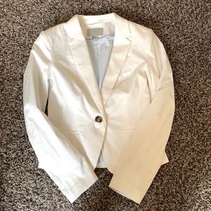 White HnM Blazer